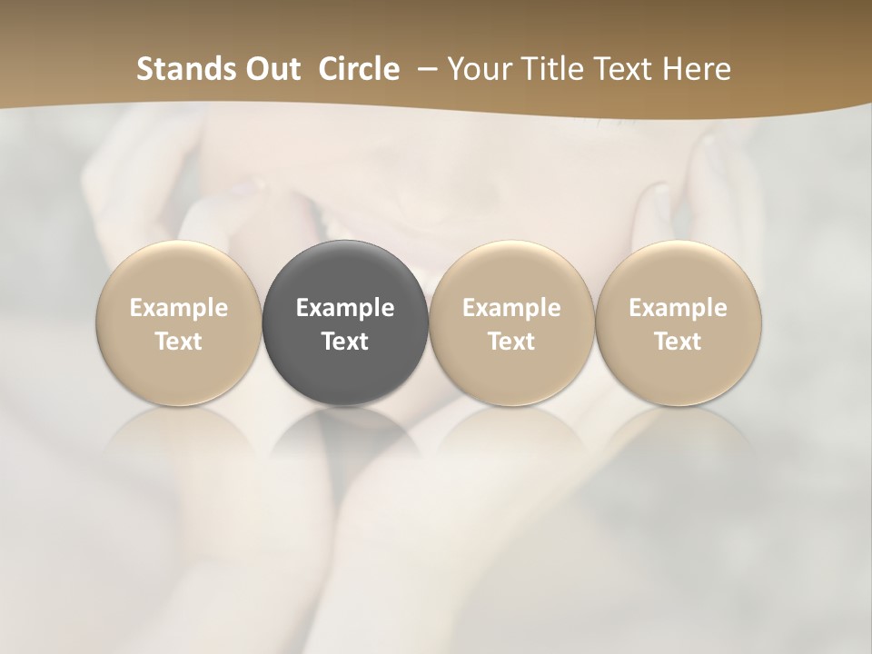 Sand Castle PowerPoint Template