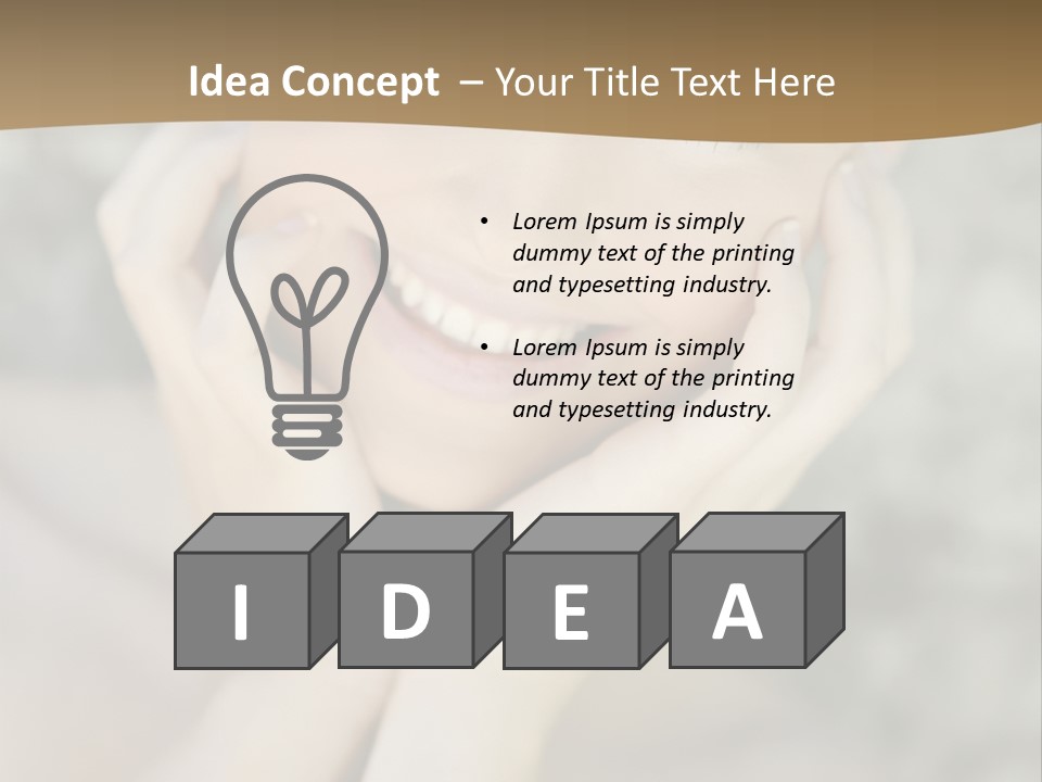 Sand Castle PowerPoint Template