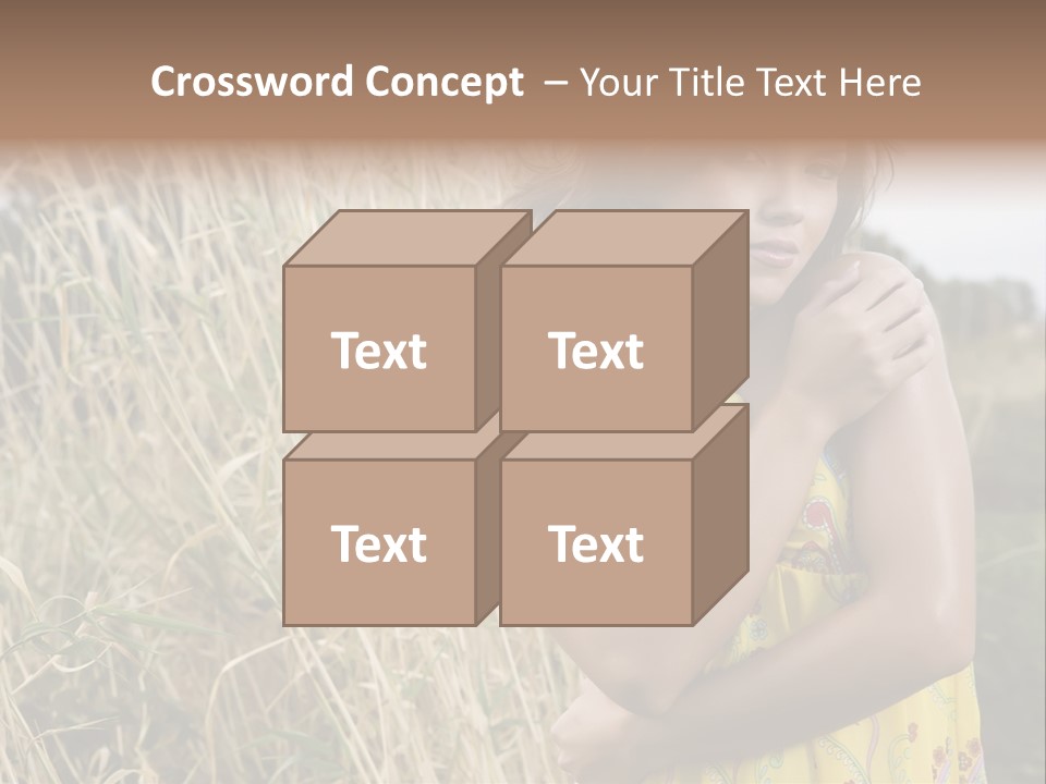 Mini Footballers PowerPoint Template