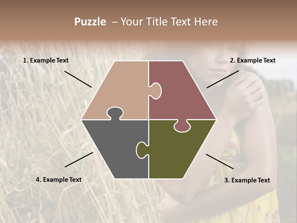 Mini Footballers PowerPoint Template