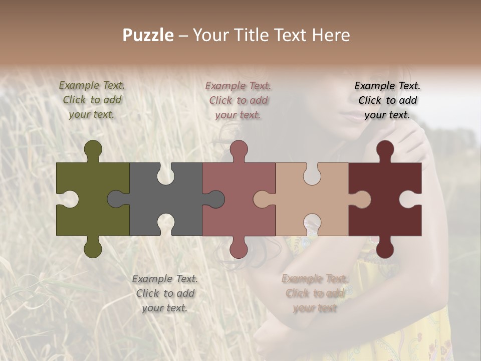 Mini Footballers PowerPoint Template