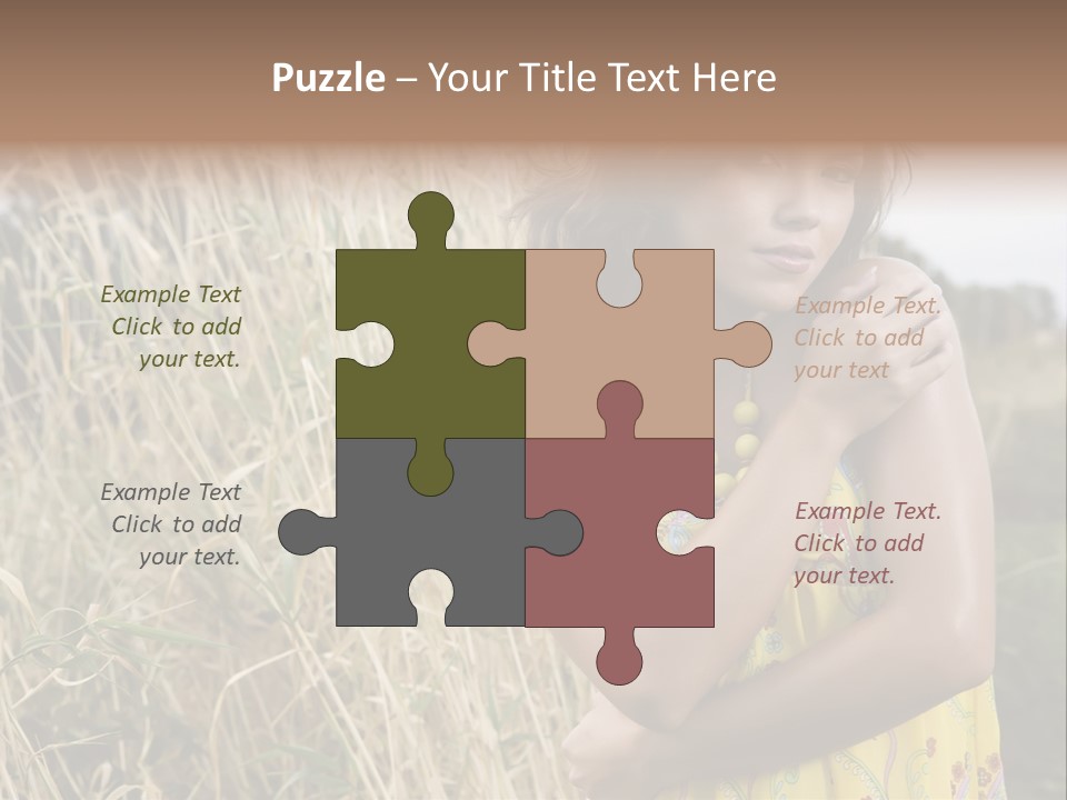 Mini Footballers PowerPoint Template