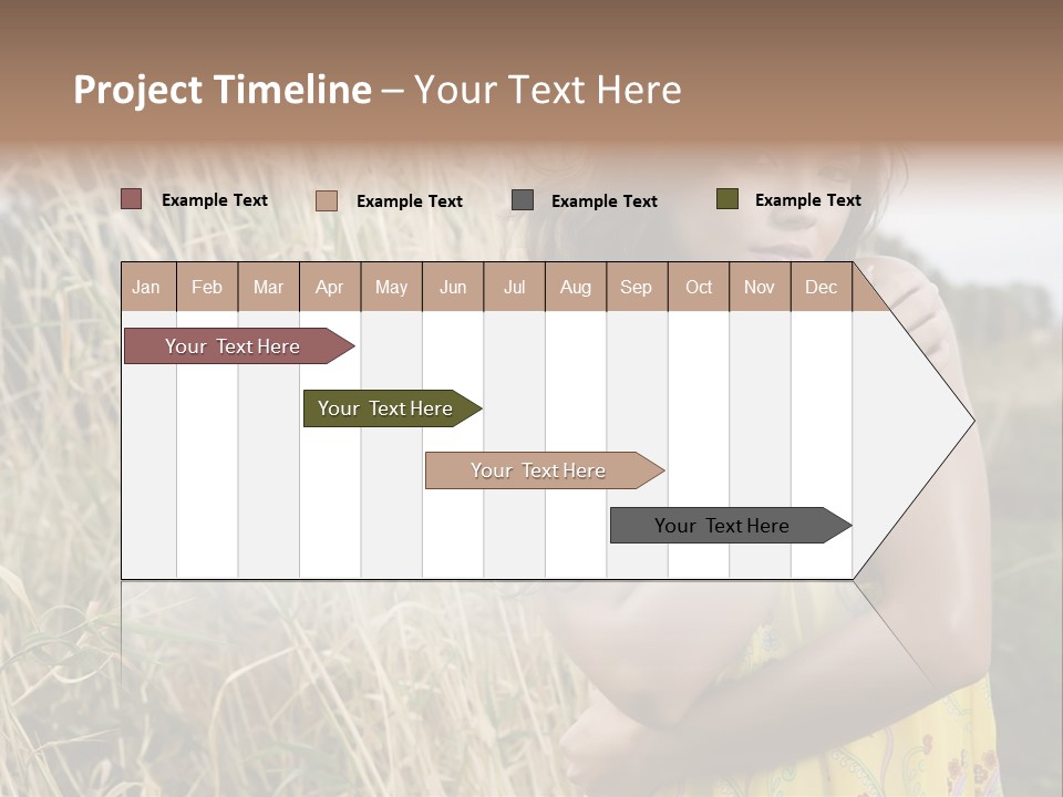 Mini Footballers PowerPoint Template