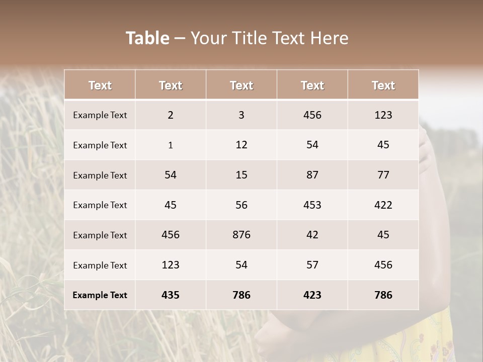Mini Footballers PowerPoint Template