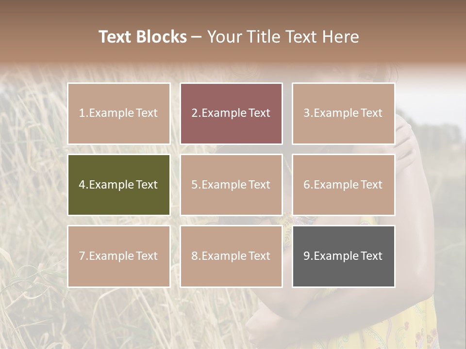 Mini Footballers PowerPoint Template