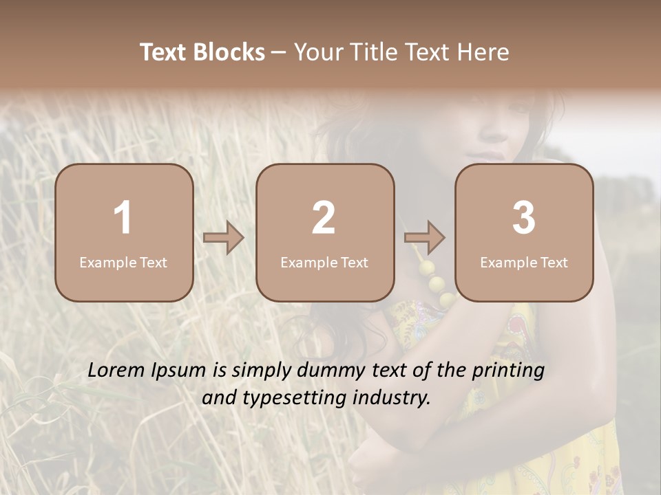 Mini Footballers PowerPoint Template