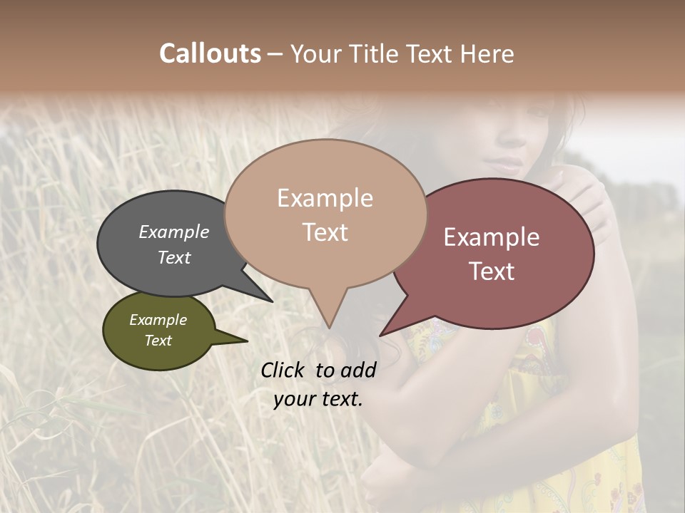 Mini Footballers PowerPoint Template