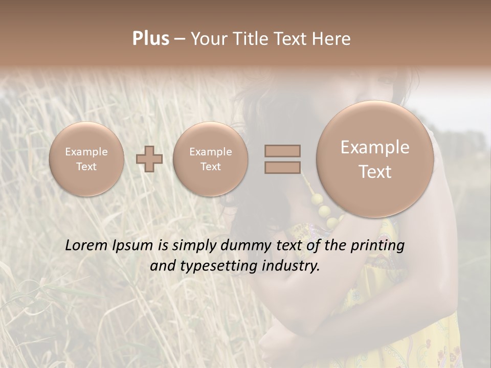 Mini Footballers PowerPoint Template