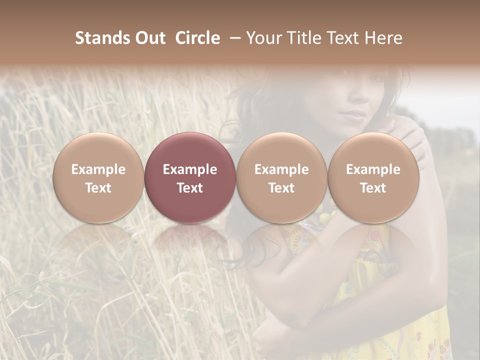 Mini Footballers PowerPoint Template