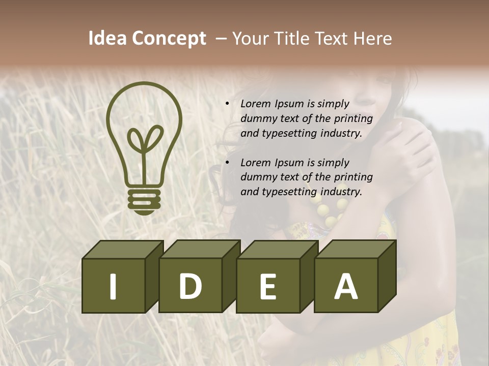 Mini Footballers PowerPoint Template