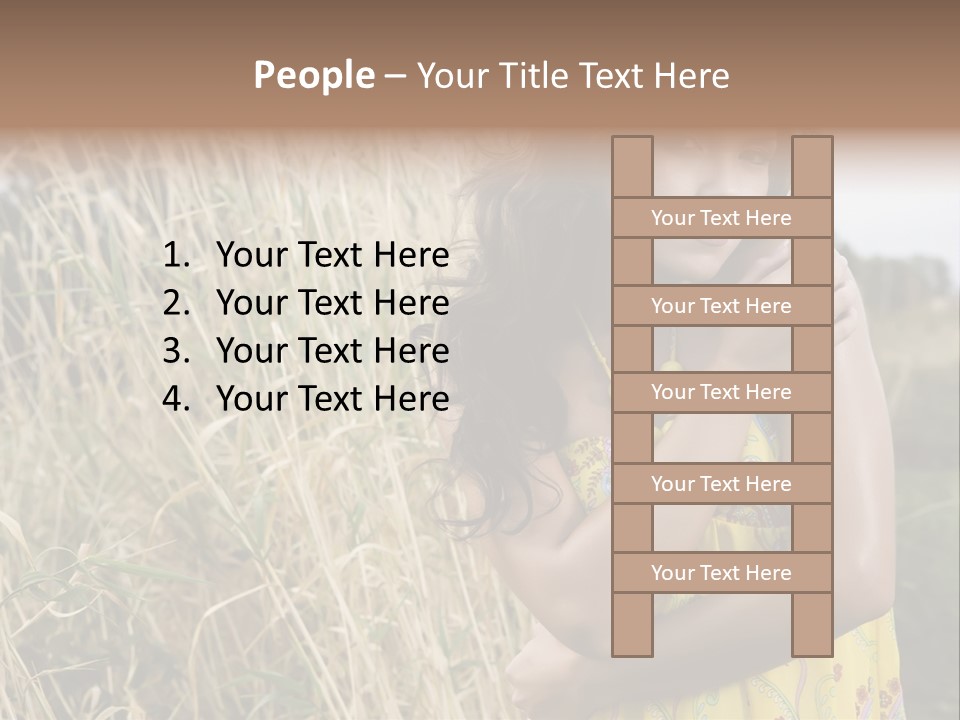 Mini Footballers PowerPoint Template