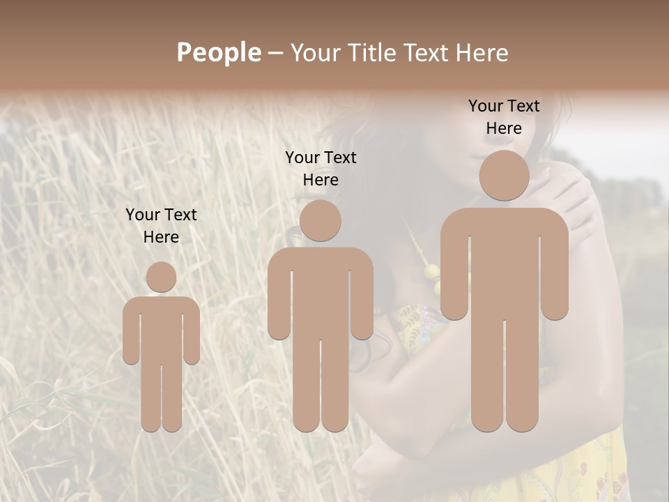 Mini Footballers PowerPoint Template