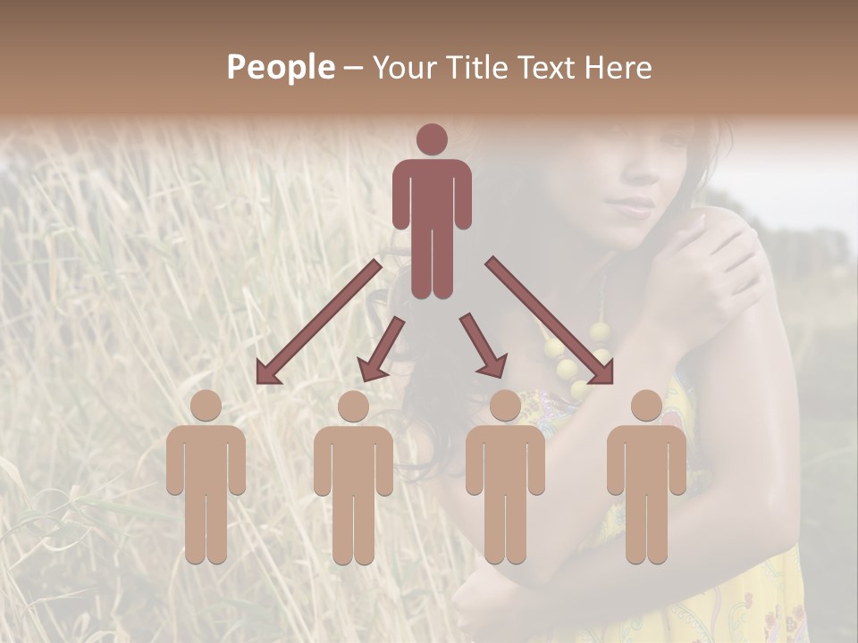 Mini Footballers PowerPoint Template