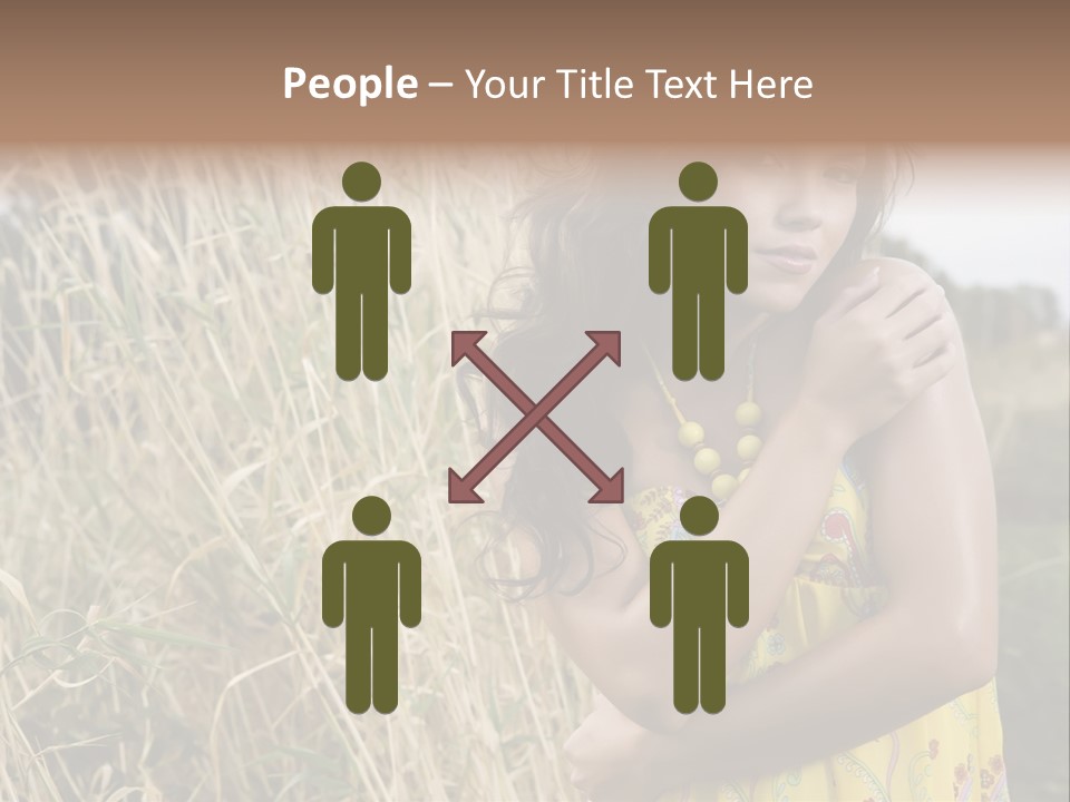 Mini Footballers PowerPoint Template