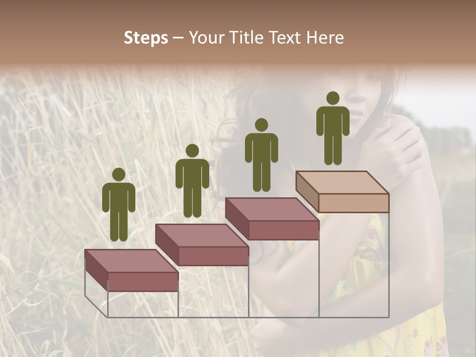 Mini Footballers PowerPoint Template