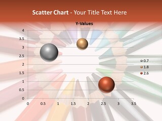 Circle Of Crayons PowerPoint Template