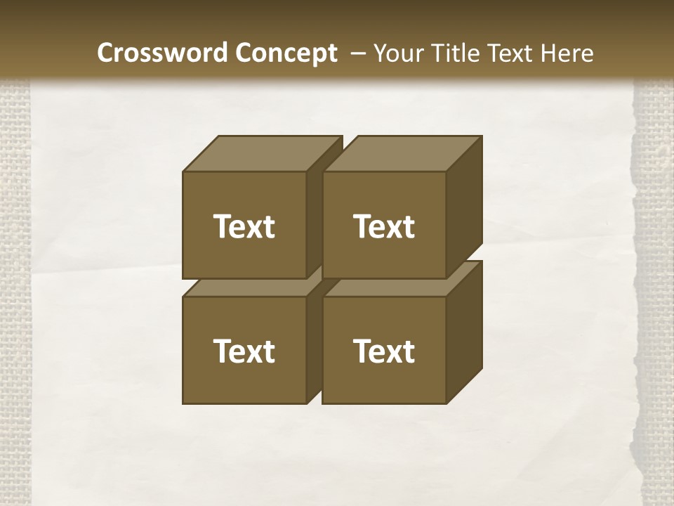 Pin Paper On A Wall. Notice. PowerPoint Template