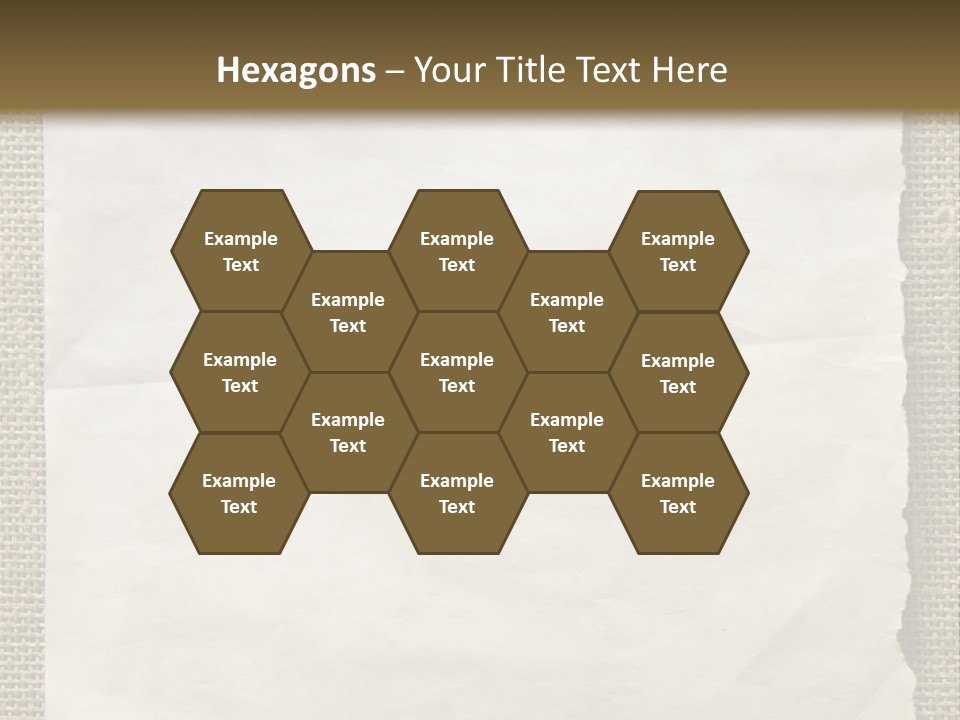 Pin Paper On A Wall. Notice. PowerPoint Template