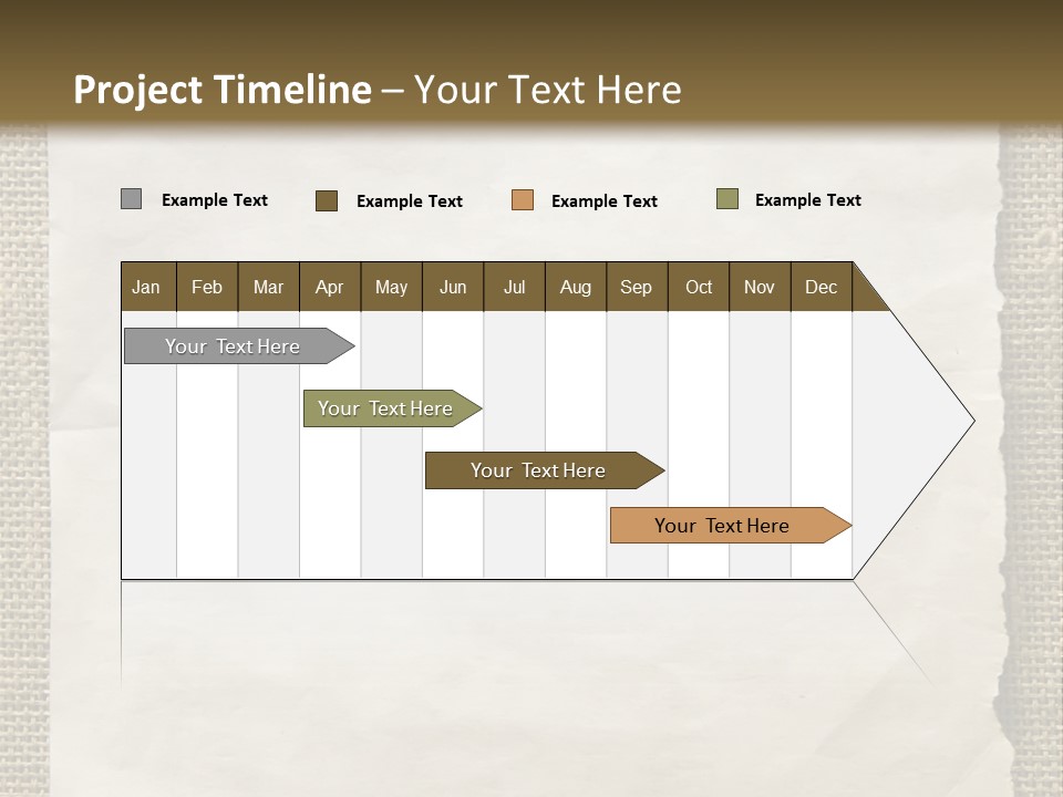 Pin Paper On A Wall. Notice. PowerPoint Template