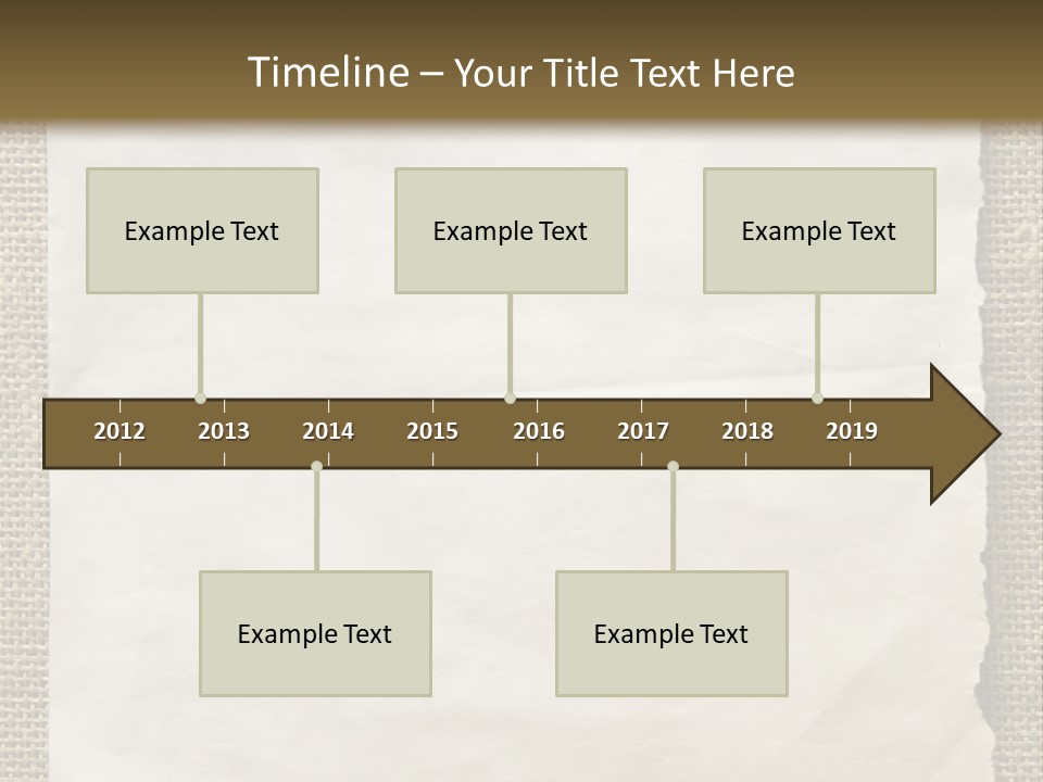 Pin Paper On A Wall. Notice. PowerPoint Template