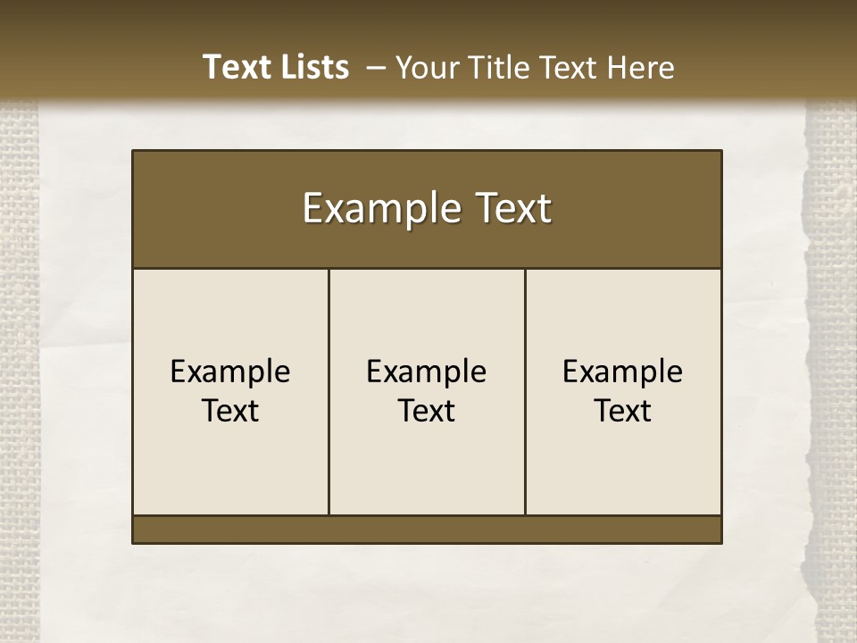 Pin Paper On A Wall. Notice. PowerPoint Template