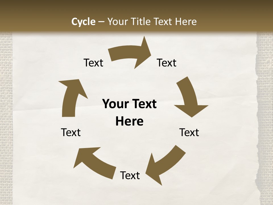 Pin Paper On A Wall. Notice. PowerPoint Template