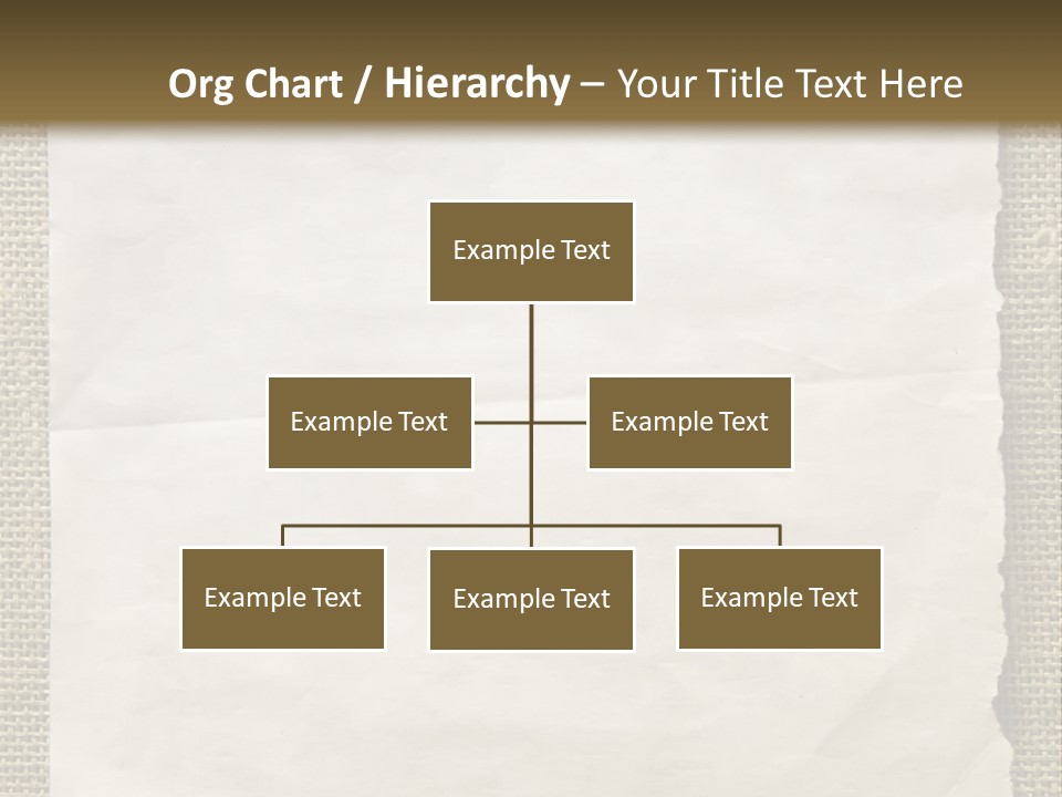 Pin Paper On A Wall. Notice. PowerPoint Template