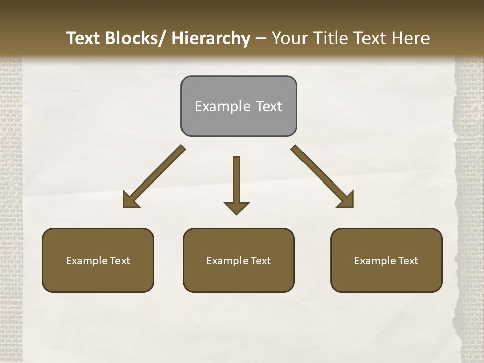 Pin Paper On A Wall. Notice. PowerPoint Template