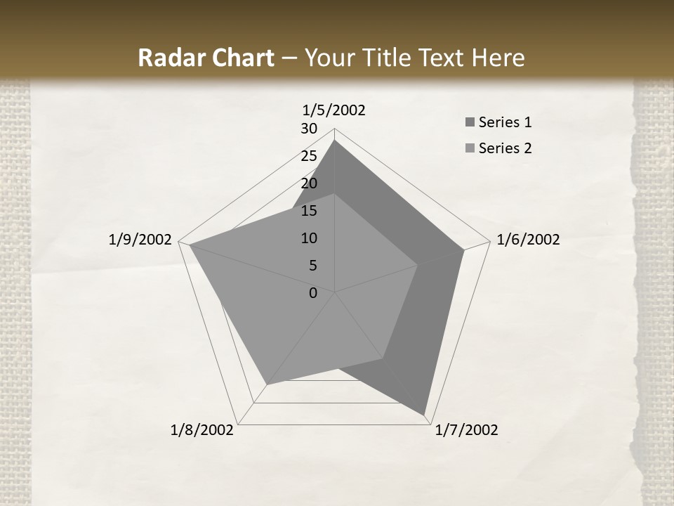 Pin Paper On A Wall. Notice. PowerPoint Template