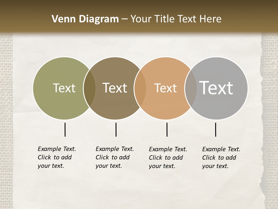 Pin Paper On A Wall. Notice. PowerPoint Template