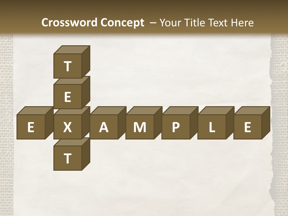 Pin Paper On A Wall. Notice. PowerPoint Template