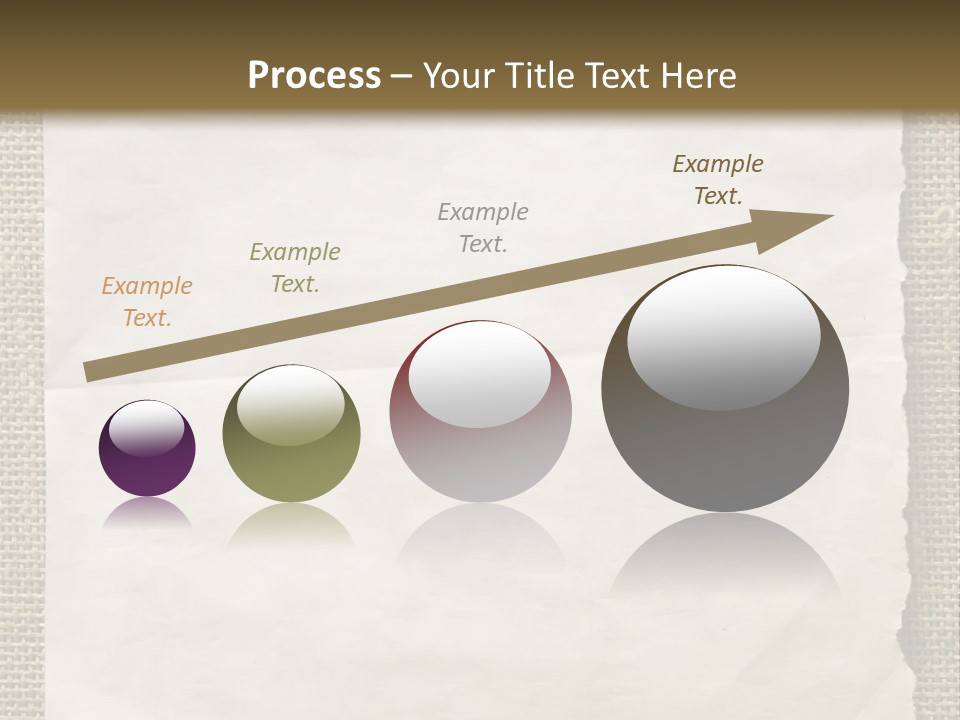 Pin Paper On A Wall. Notice. PowerPoint Template