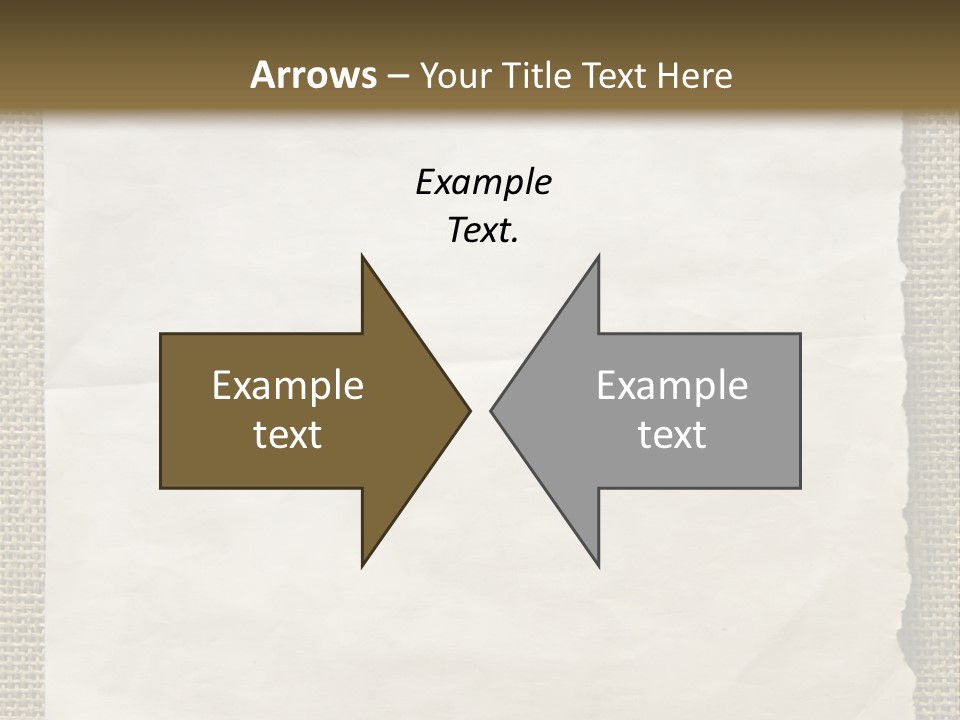 Pin Paper On A Wall. Notice. PowerPoint Template