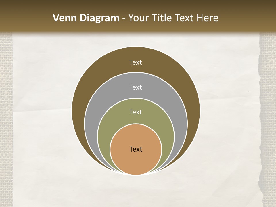 Pin Paper On A Wall. Notice. PowerPoint Template