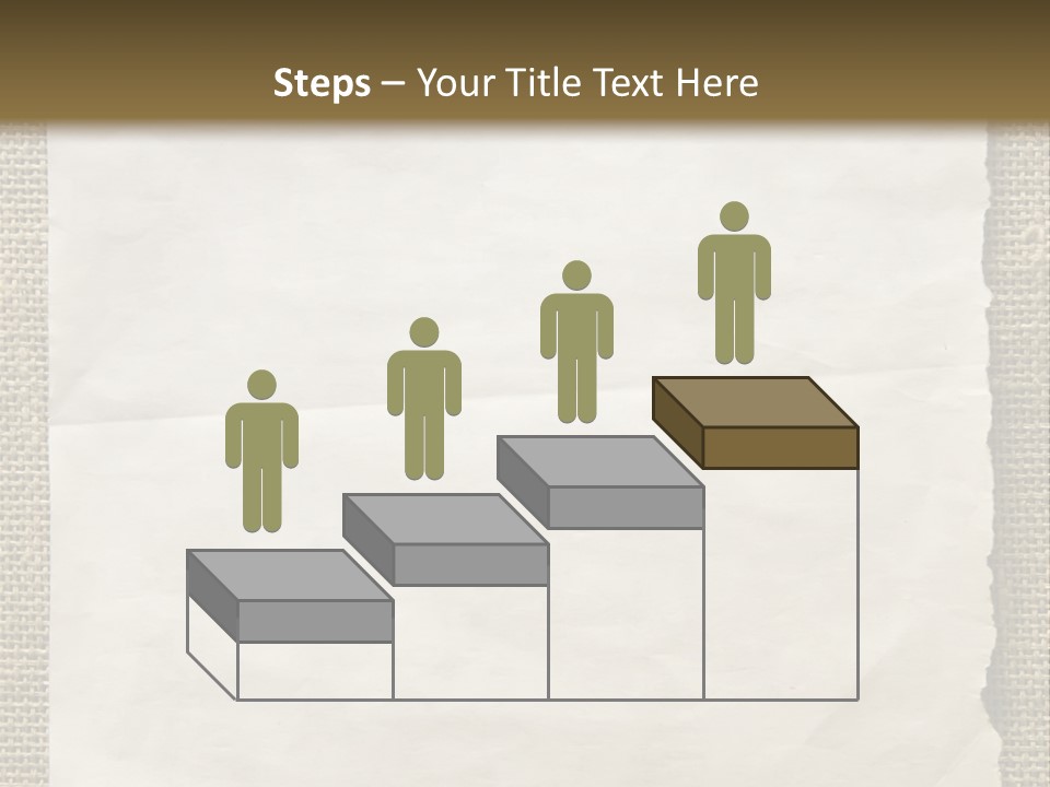 Pin Paper On A Wall. Notice. PowerPoint Template