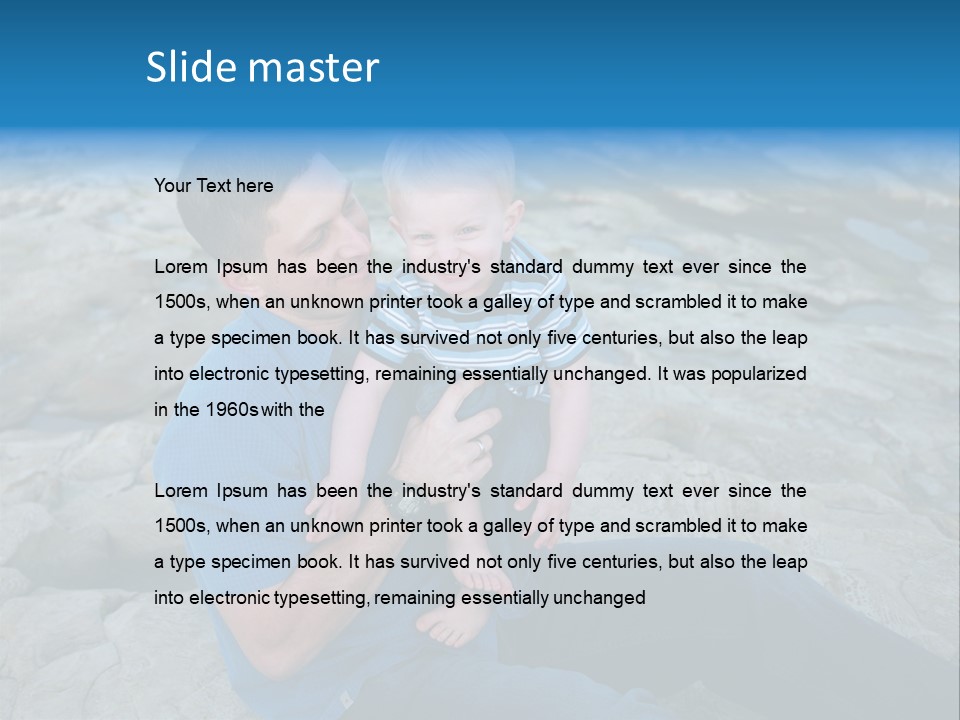 Ossos Beach PowerPoint Template