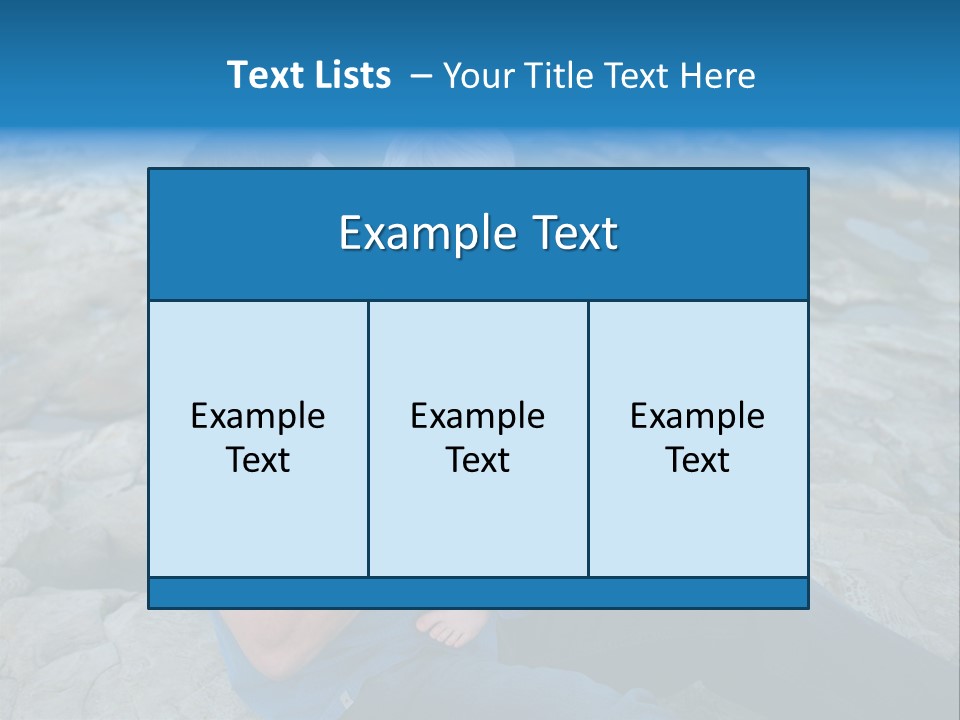 Ossos Beach PowerPoint Template