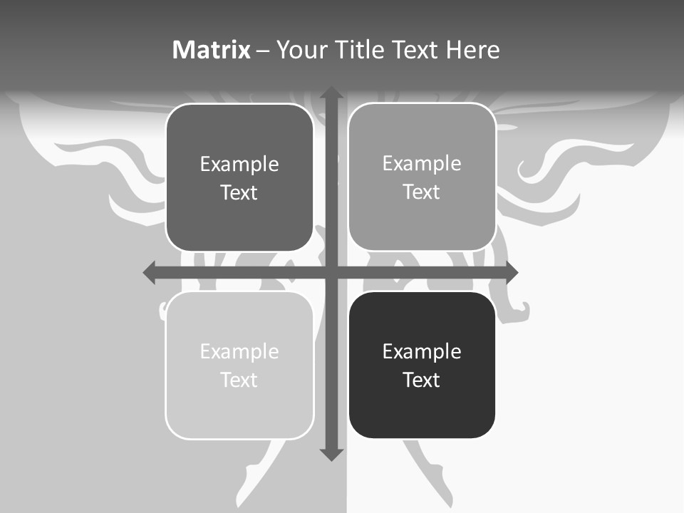 Good And Bad Contrasting Angels Stock Vector Illustration: PowerPoint Template