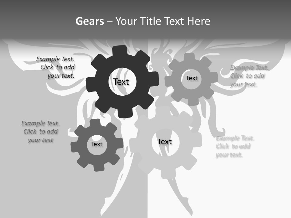 Good And Bad Contrasting Angels Stock Vector Illustration: PowerPoint Template