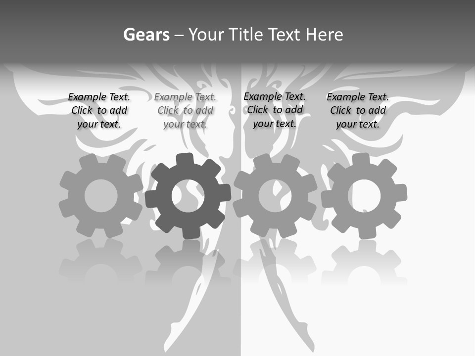 Good And Bad Contrasting Angels Stock Vector Illustration: PowerPoint Template