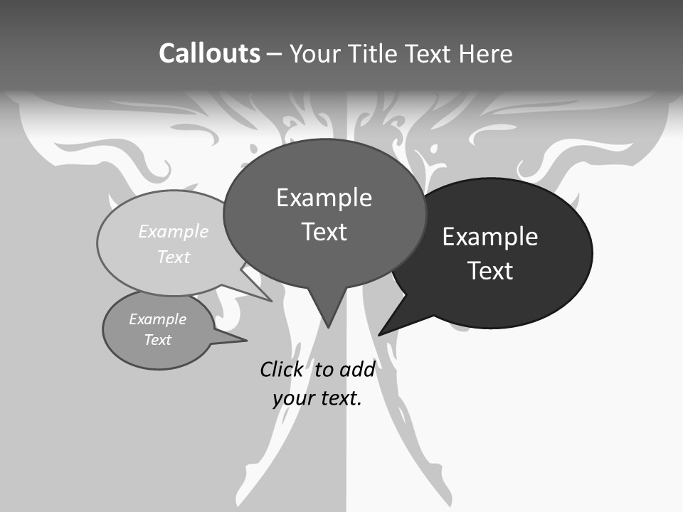 Good And Bad Contrasting Angels Stock Vector Illustration: PowerPoint Template