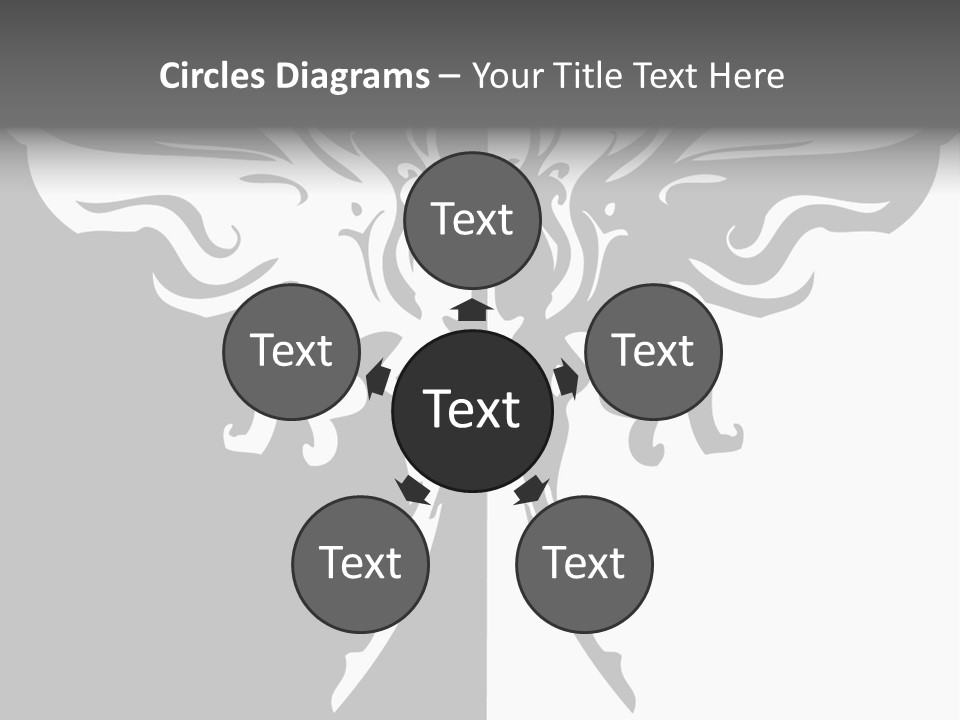 Good And Bad Contrasting Angels Stock Vector Illustration: PowerPoint Template