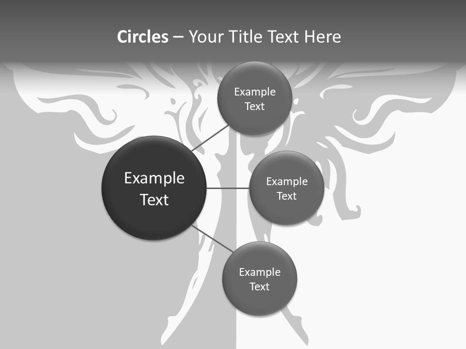 Good And Bad Contrasting Angels Stock Vector Illustration: PowerPoint Template