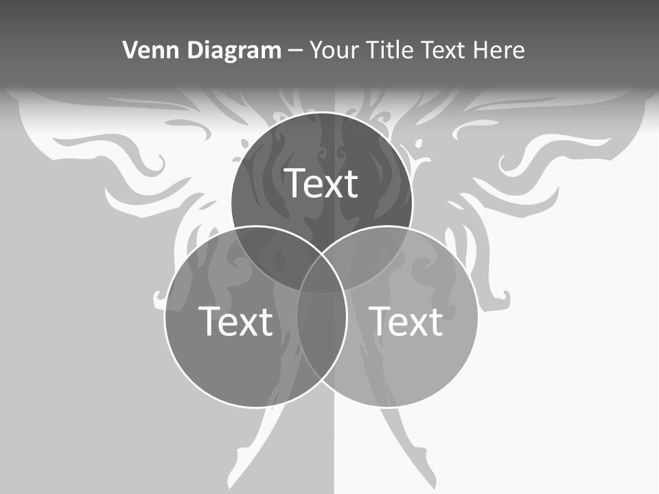 Good And Bad Contrasting Angels Stock Vector Illustration: PowerPoint Template