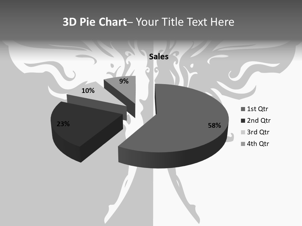 Good And Bad Contrasting Angels Stock Vector Illustration: PowerPoint Template
