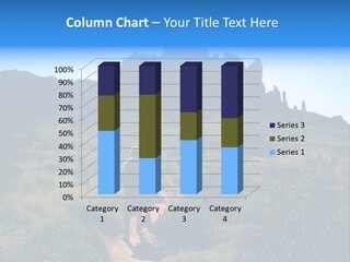 Hikers Hiking Into The Wilderness PowerPoint Template