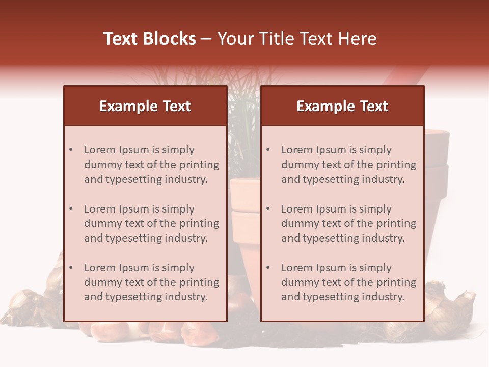 Spring Bulbs PowerPoint Template