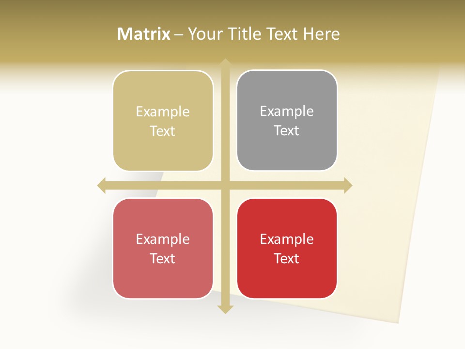 Note With Tack PowerPoint Template