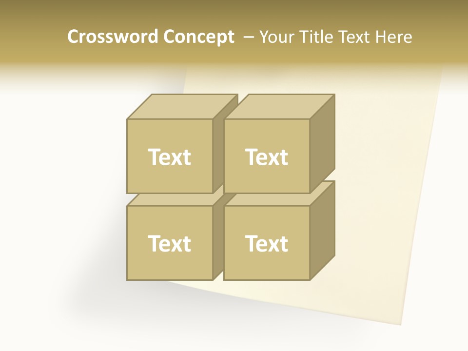 Note With Tack PowerPoint Template