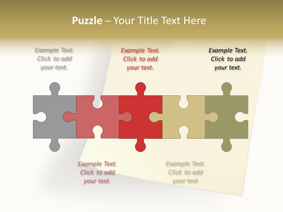 Note With Tack PowerPoint Template